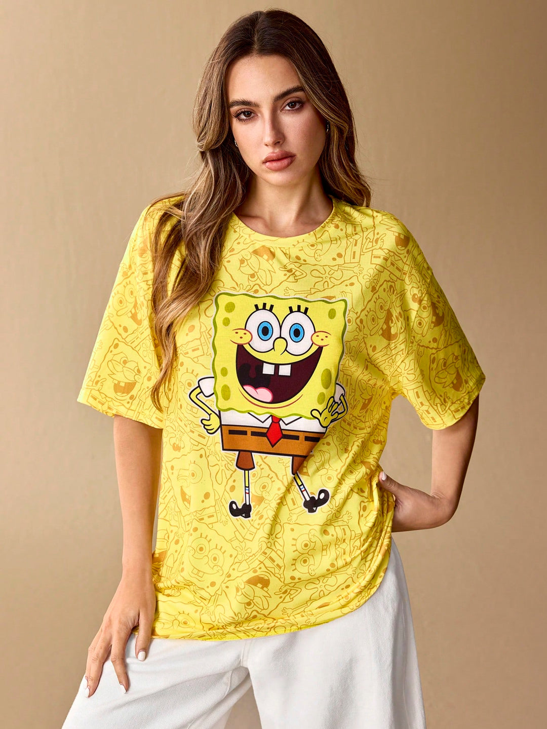 Tricou SHEIN, galben