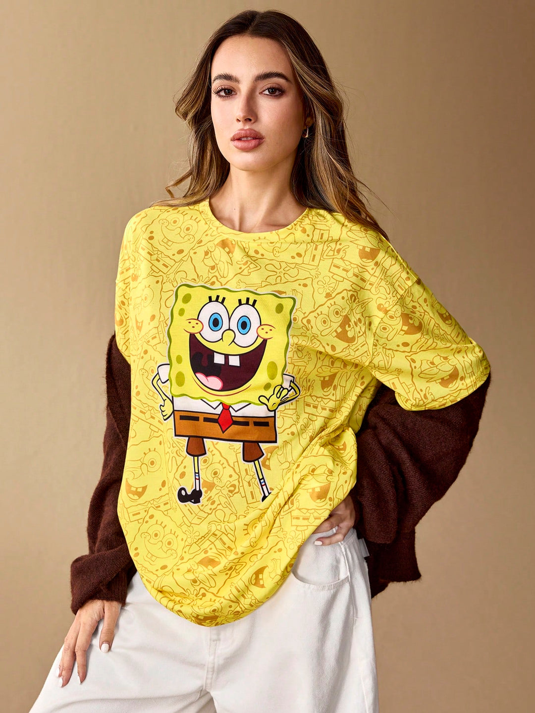 Tricou SHEIN, galben