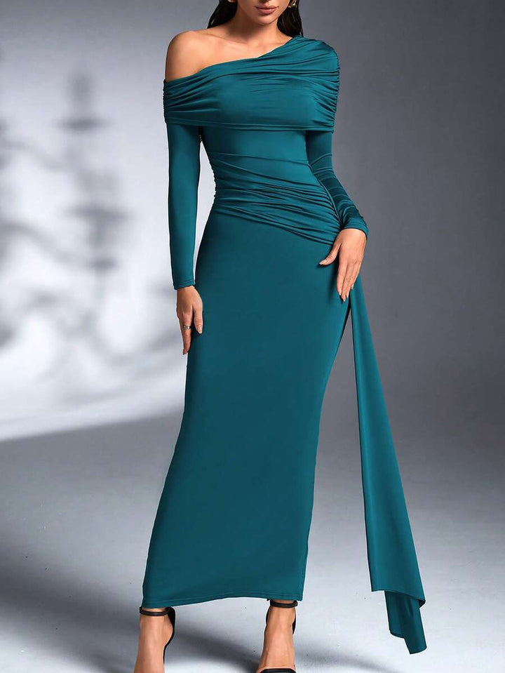 Rochie maxi SHEIN, verde