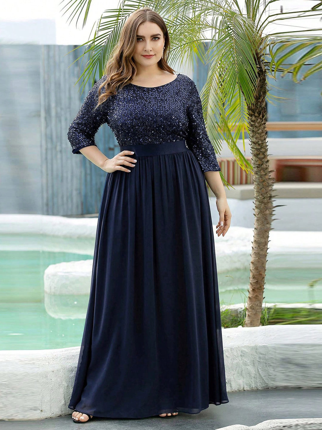 Rochie SHEIN, albastru