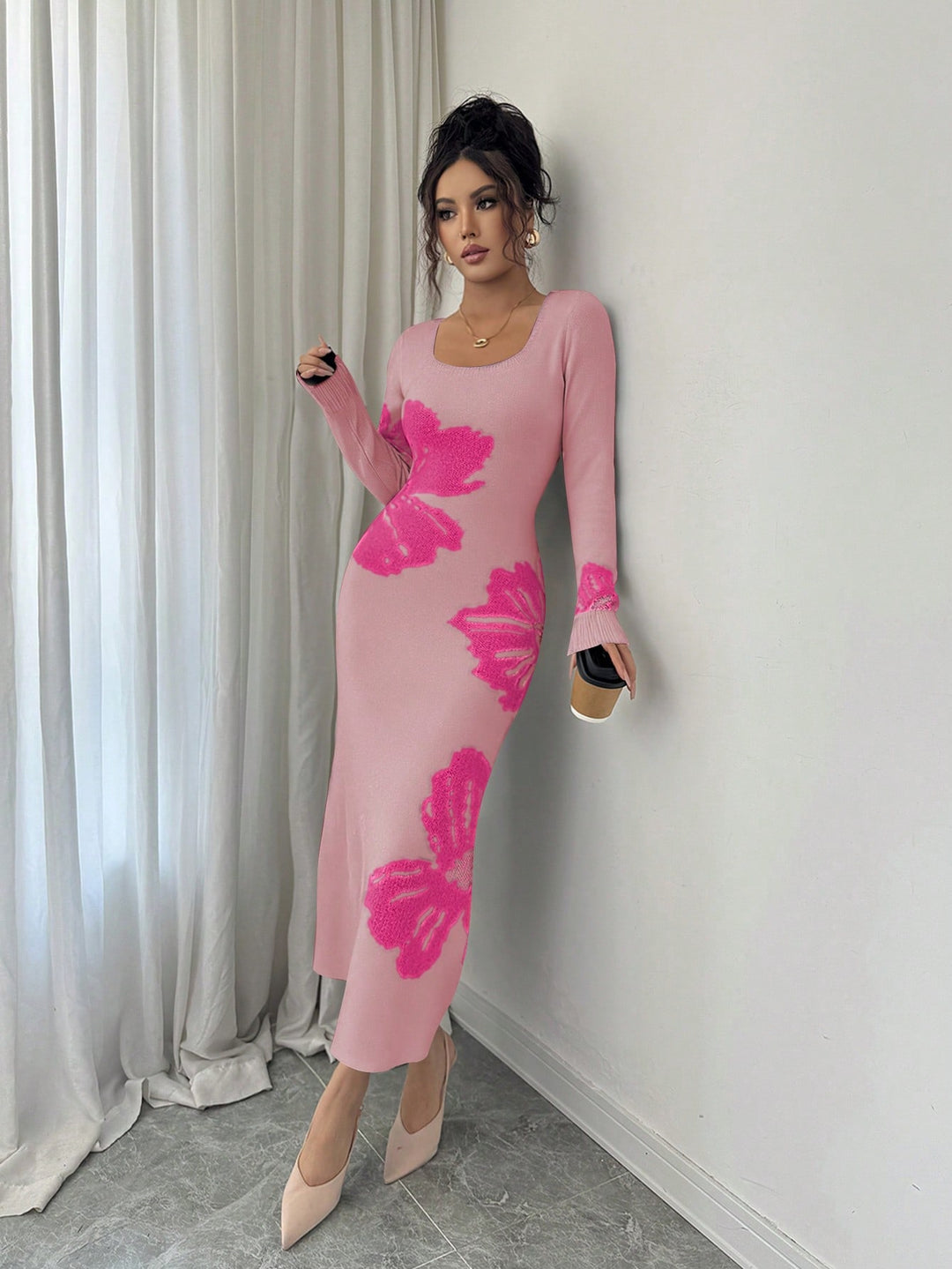 Rochie SHEIN, roz