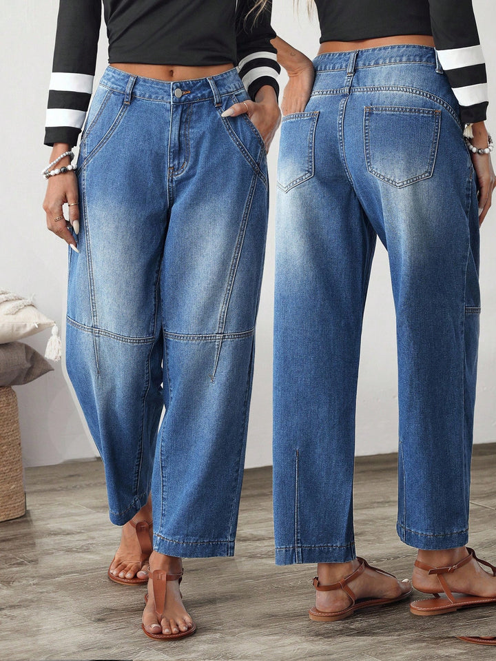 Jeans SHEIN, albastru