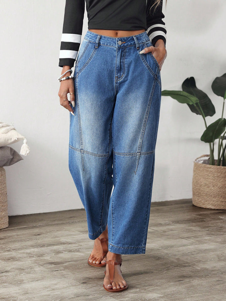 Jeans SHEIN, albastru