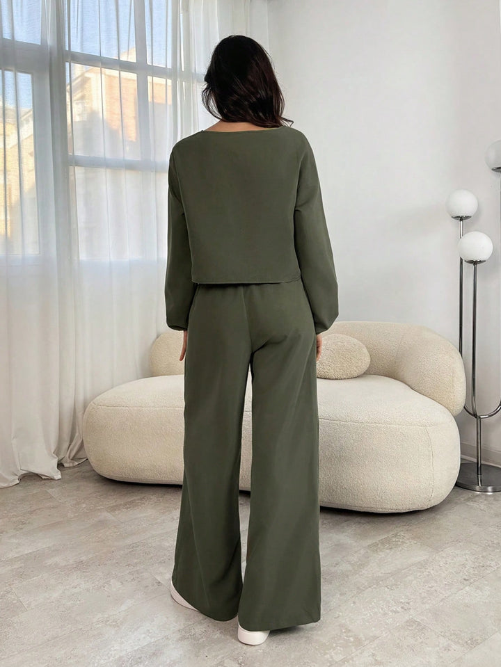 Compleu SHEIN, kaki
