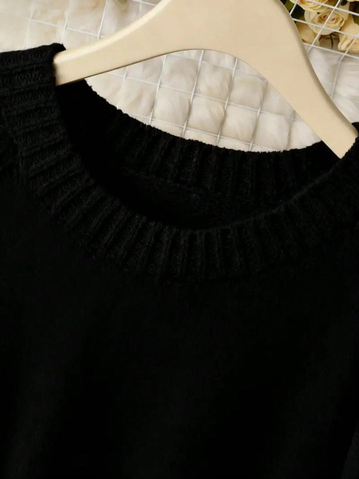 Pulover SHEIN, negru