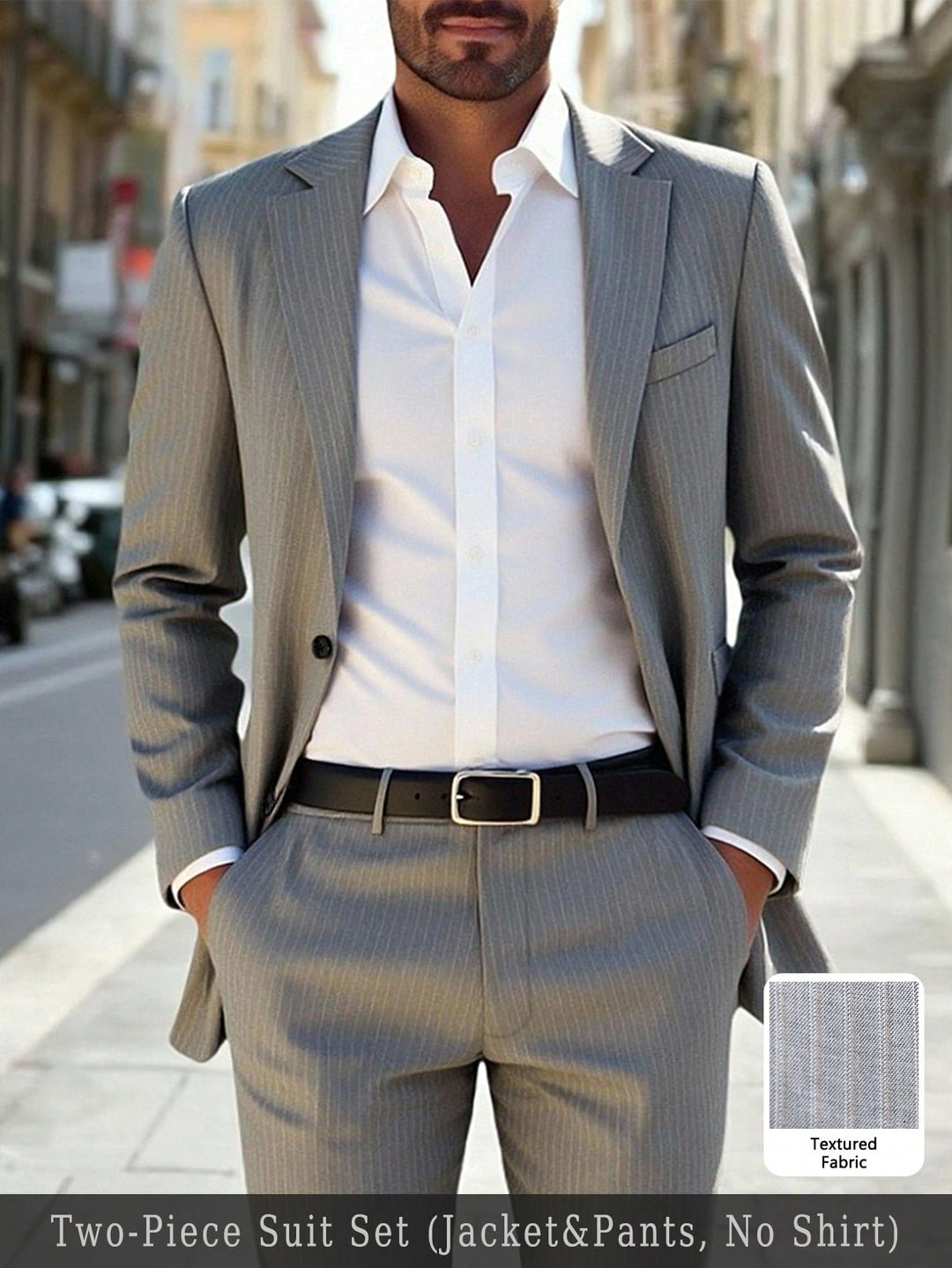 Costum SHEIN, gri