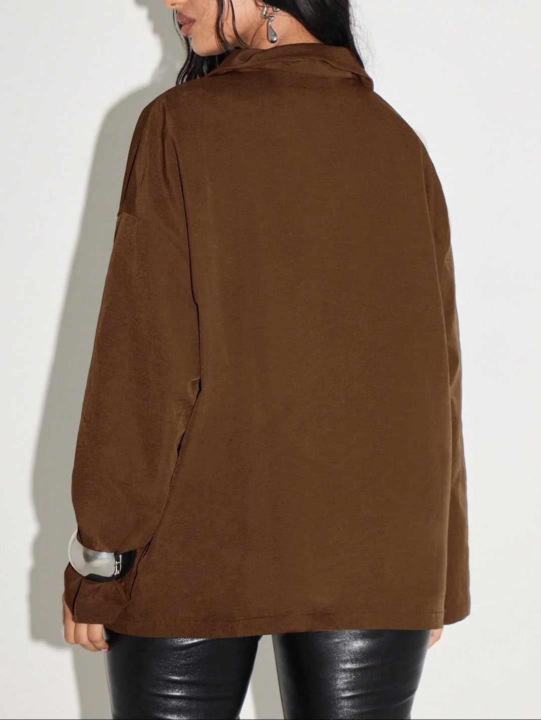 SHEIN blúz, barna