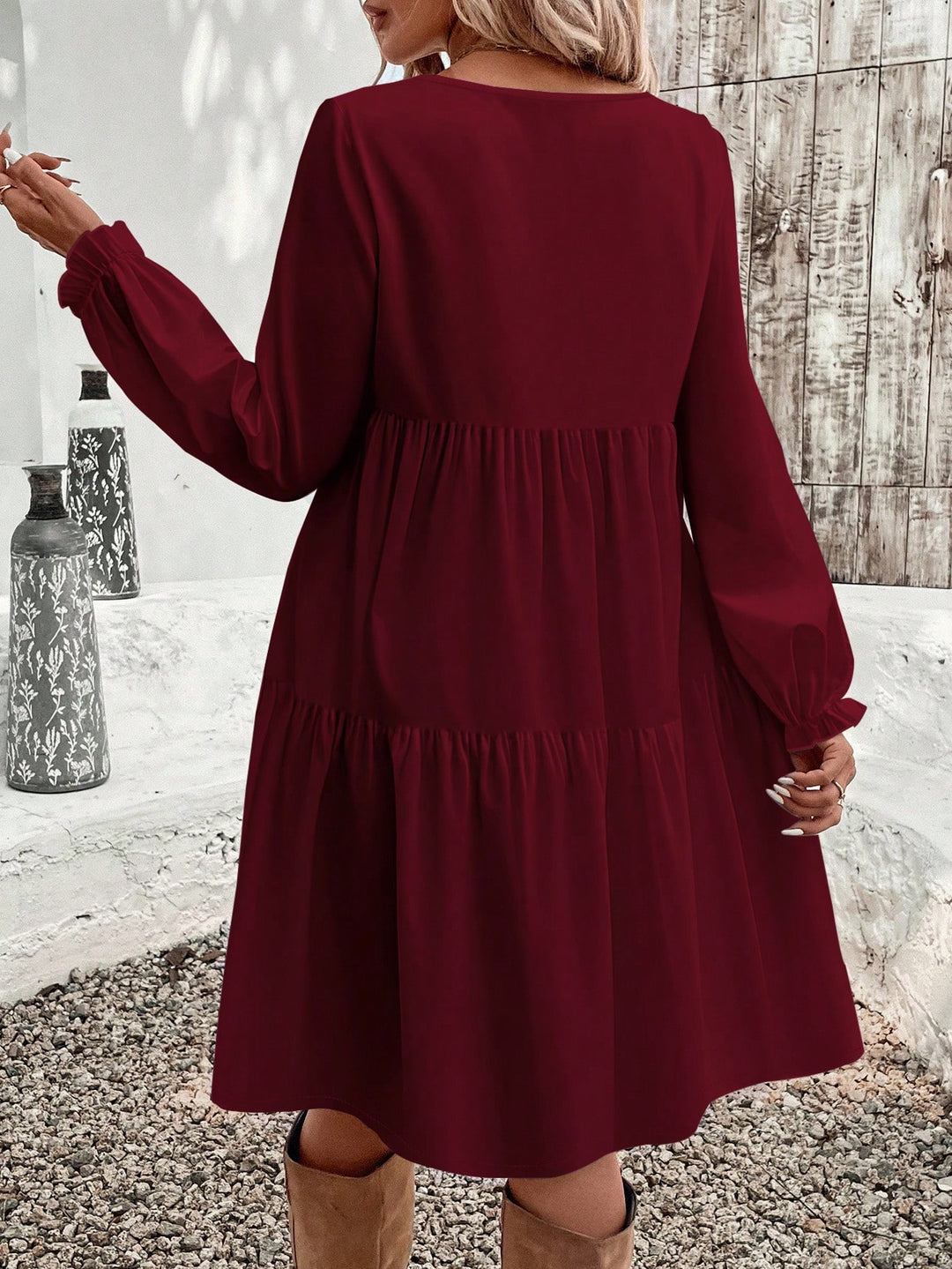 Rochie mini SHEIN, vișiniu