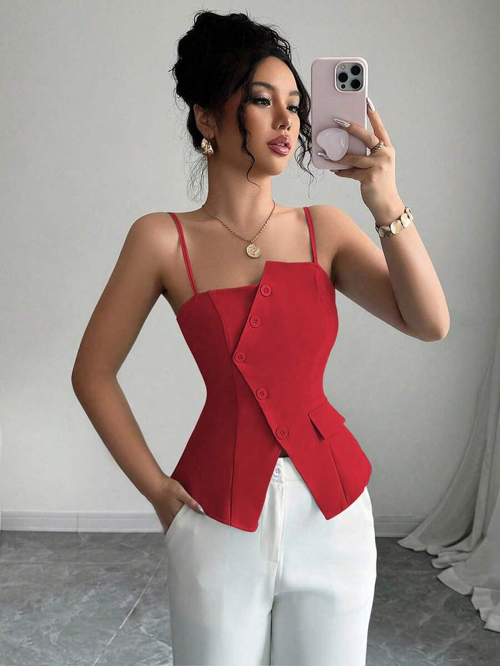 Top SHEIN, roșu