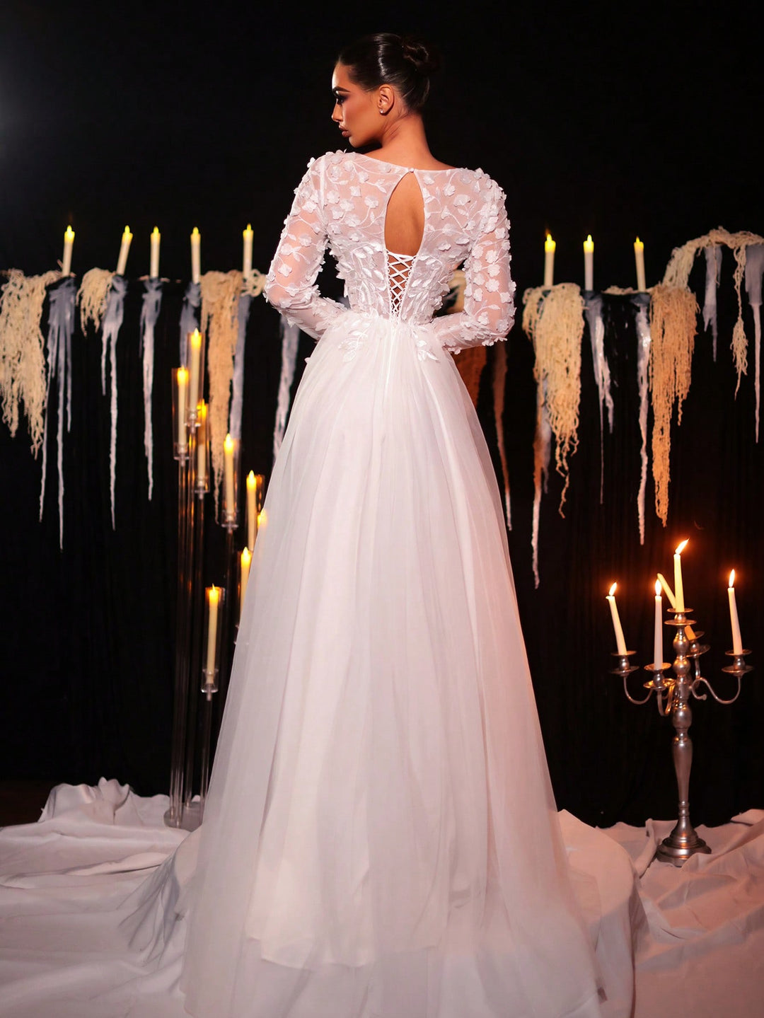 Rochie de mireasă SHEIN, alb