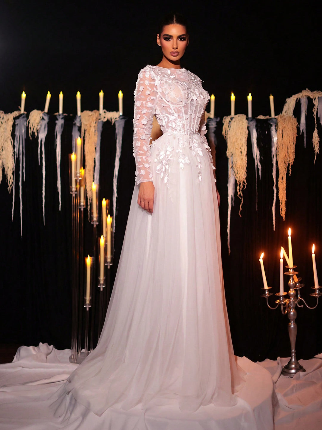 Rochie de mireasă SHEIN, alb