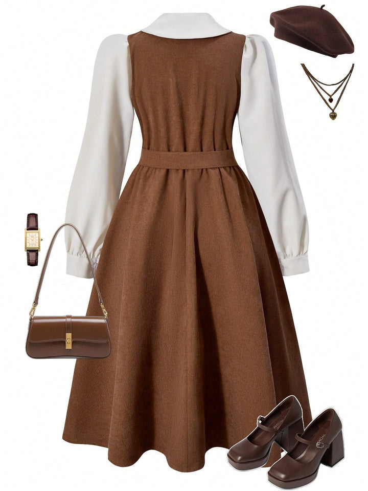 Rochie SHEIN, maro