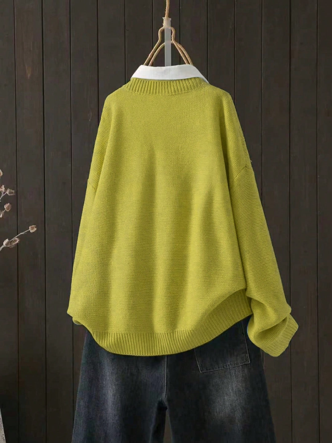 Pulover SHEIN, verde