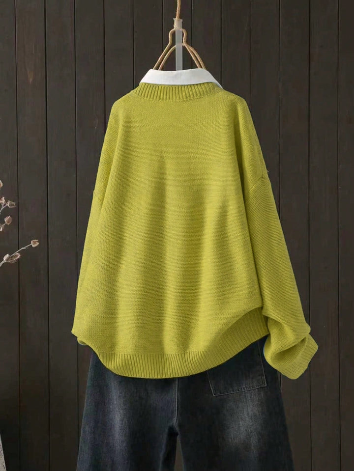 Pulover SHEIN, verde