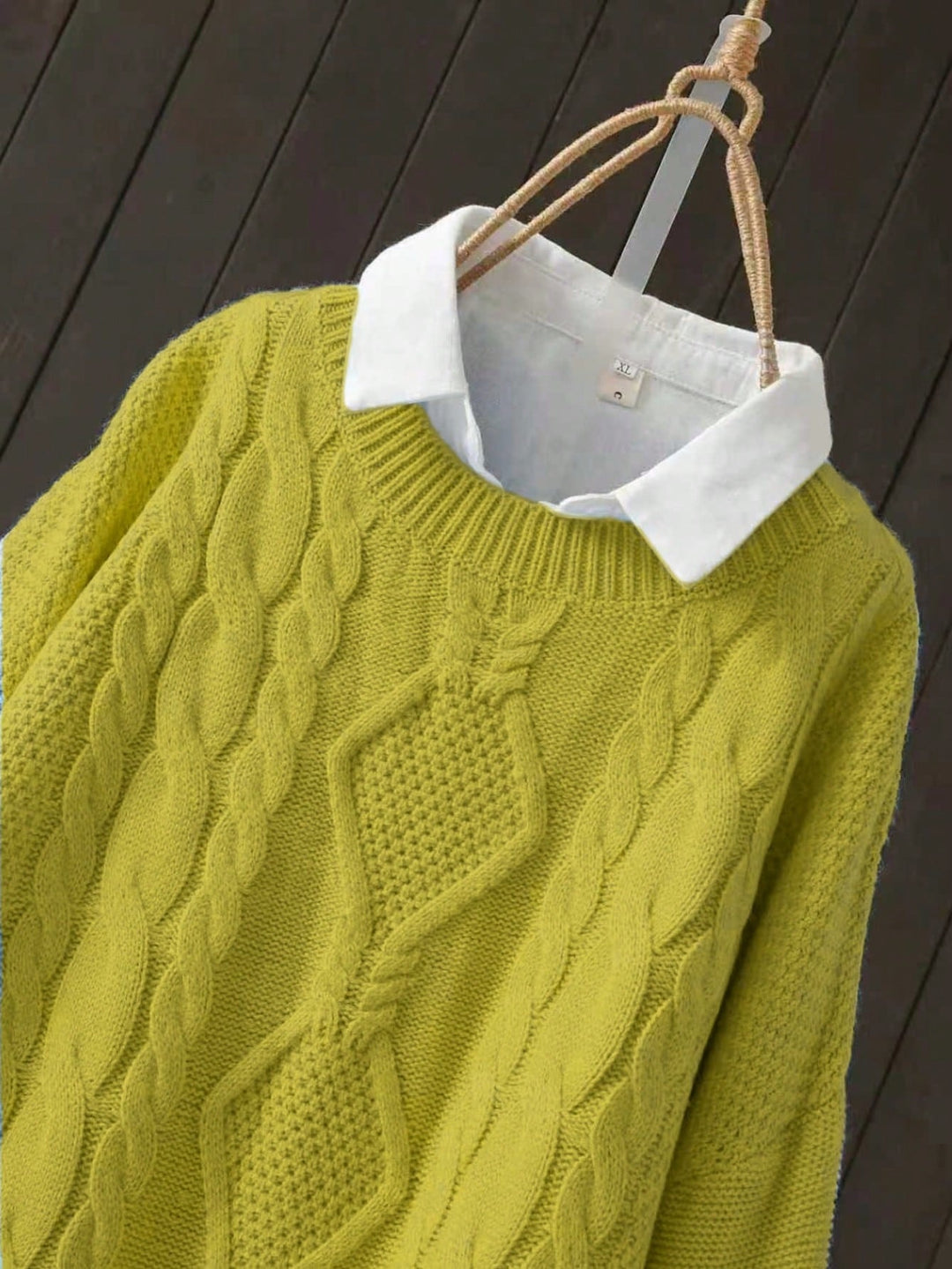 Pulover SHEIN, verde