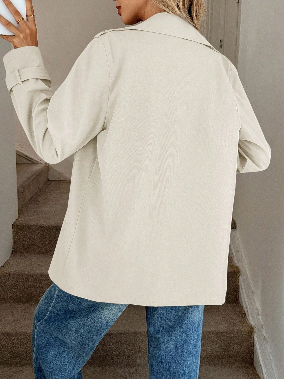 Trench SHEIN, bej