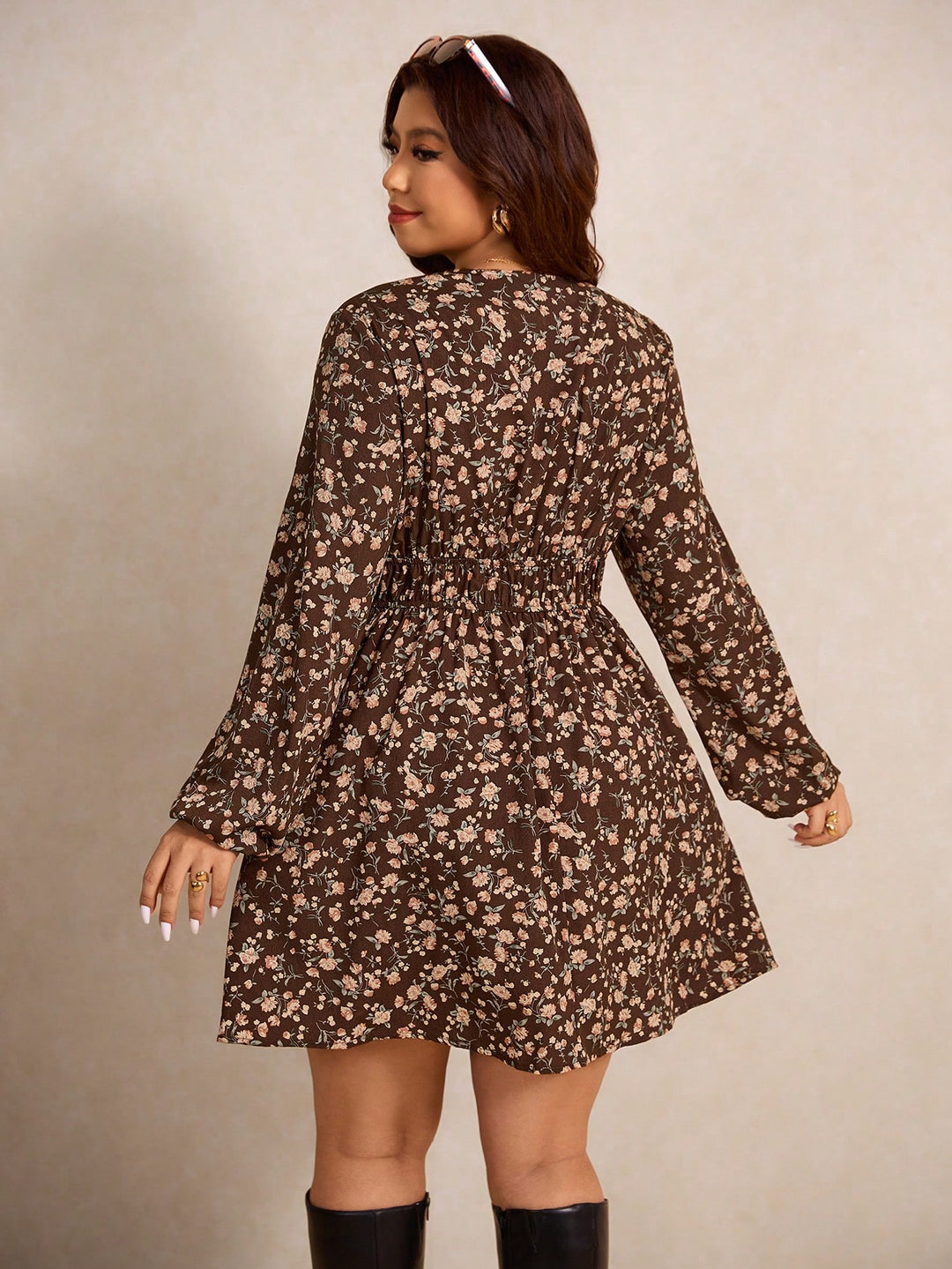 Rochie SHEIN, maro