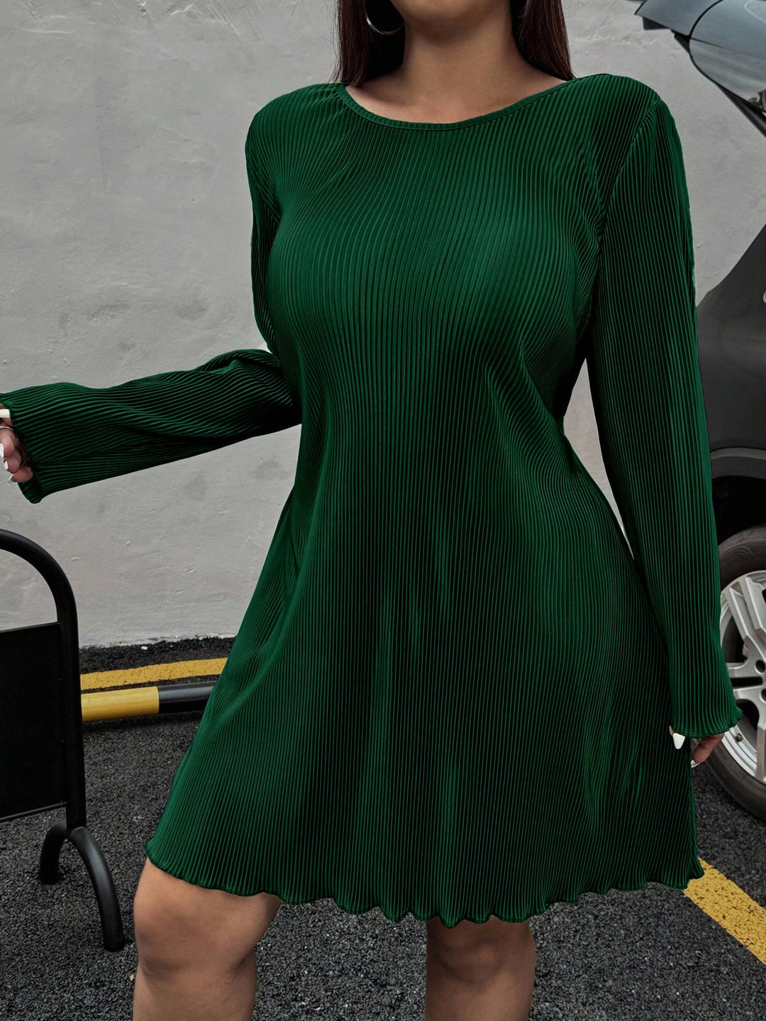 Rochie mini SHEIN, verde