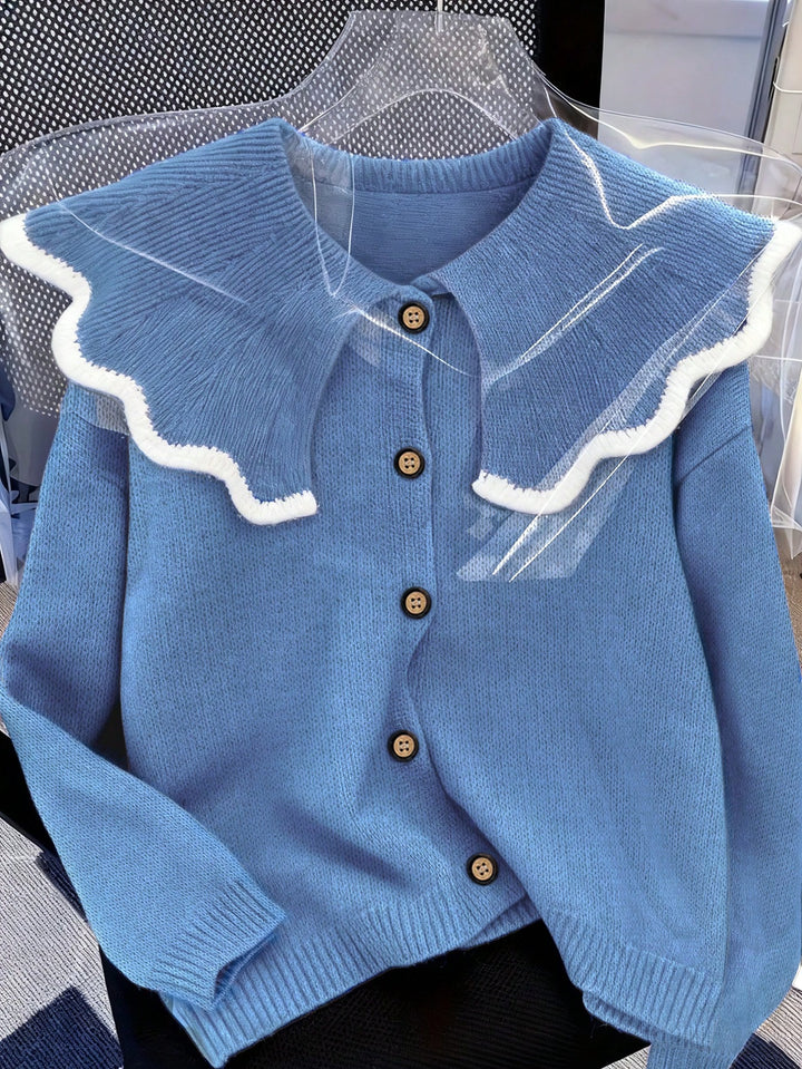 Cardigan SHEIN, albastru