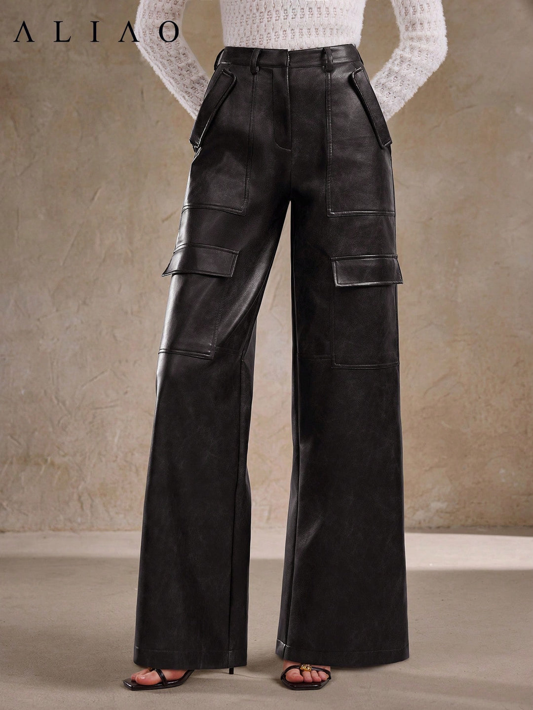 Pantaloni SHEIN, negru