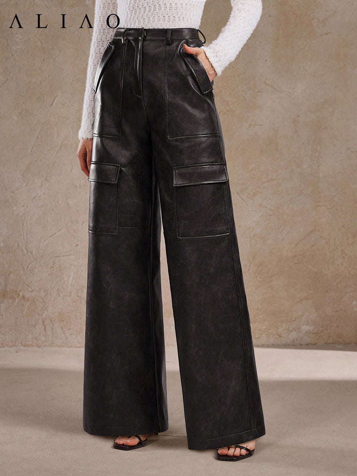 Pantaloni SHEIN, negru