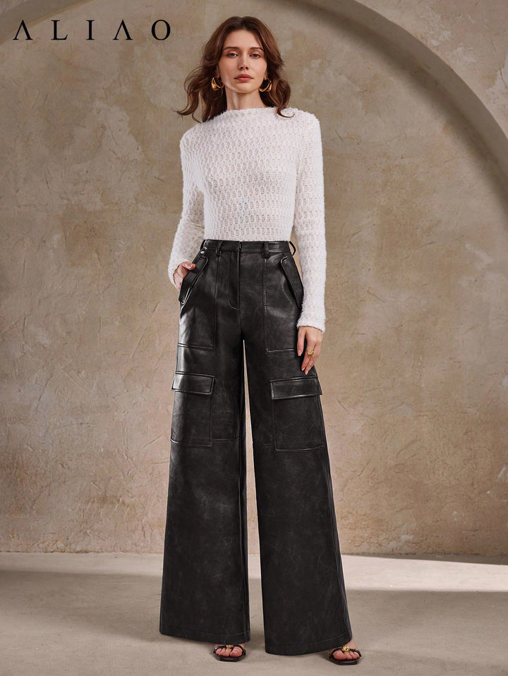 Pantaloni SHEIN, negru