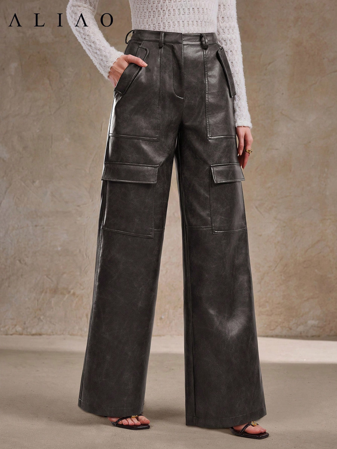 Pantaloni SHEIN, gri