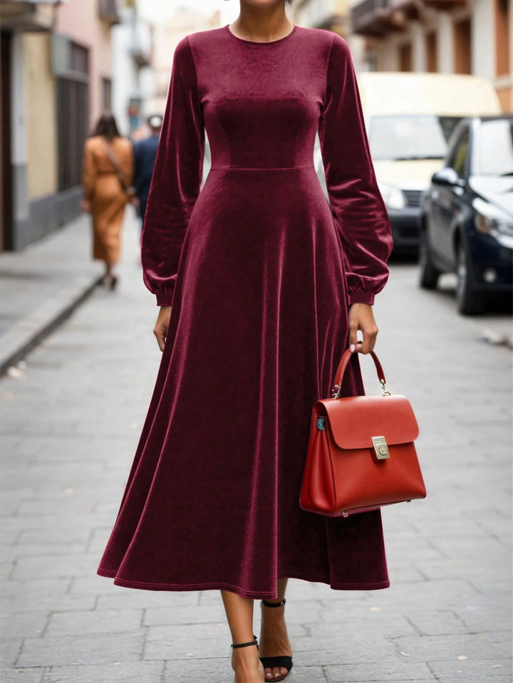Rochie maxi SHEIN, vișiniu