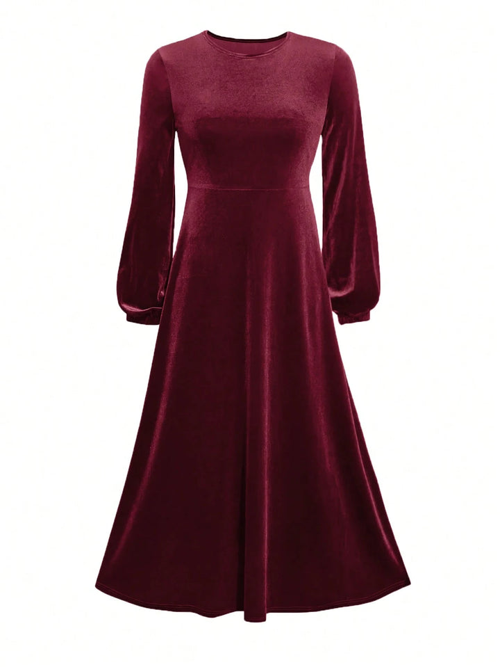Rochie maxi SHEIN, vișiniu