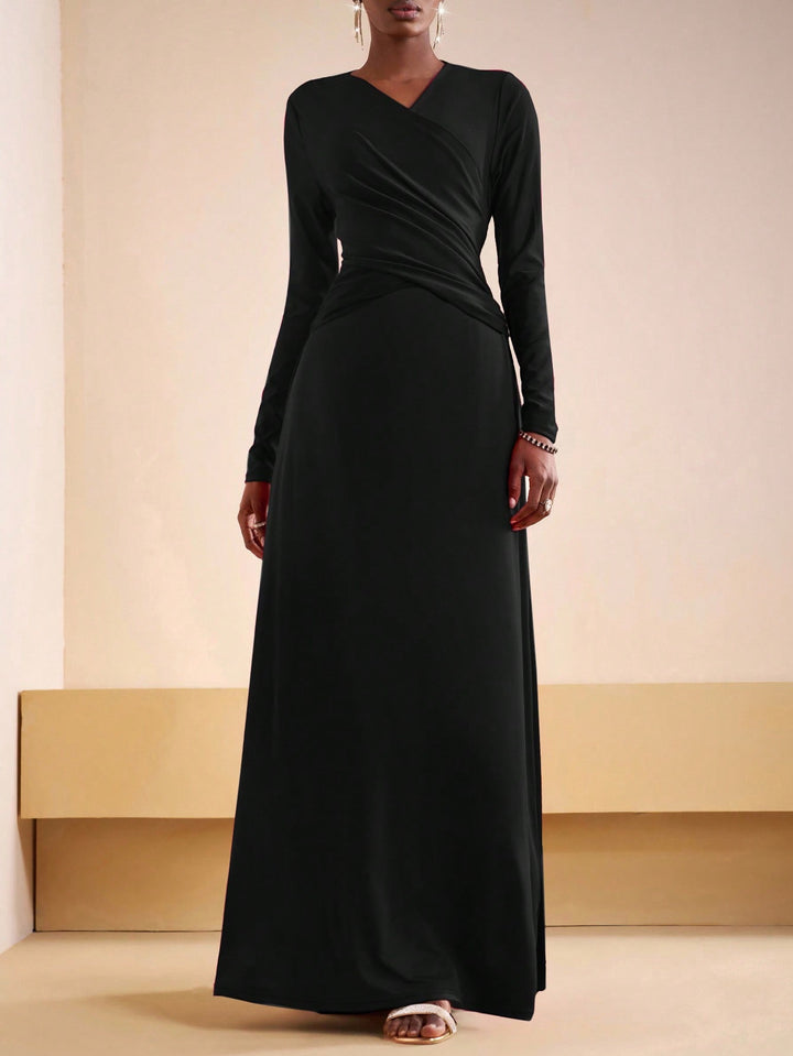 Rochie maxi SHEIN, negru