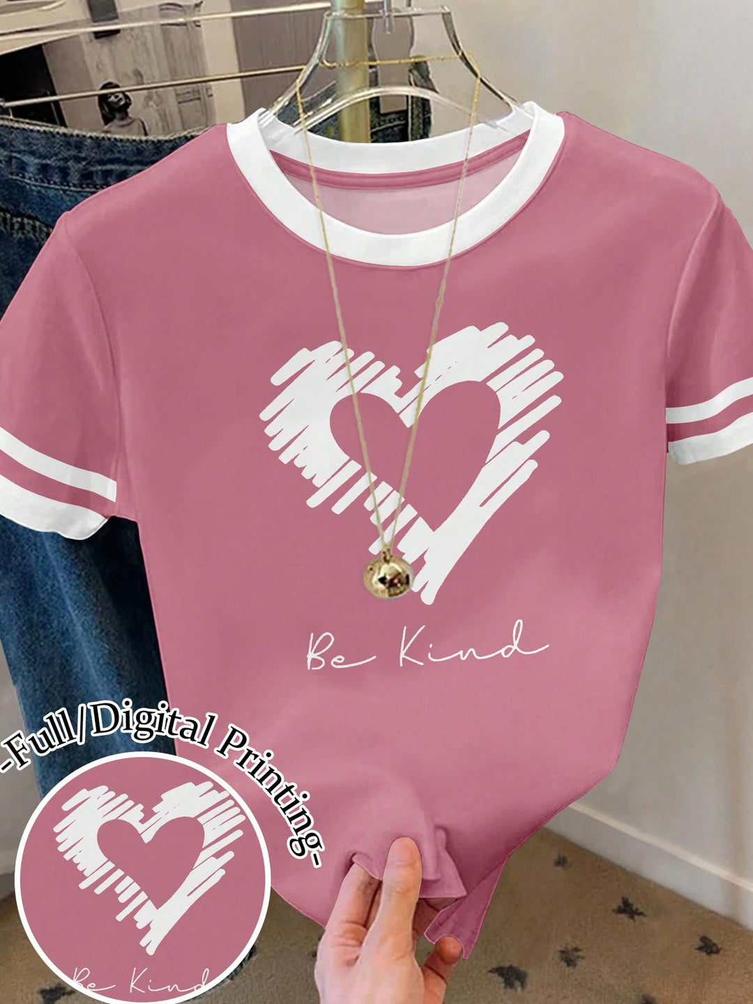 Tricou SHEIN, mix culori