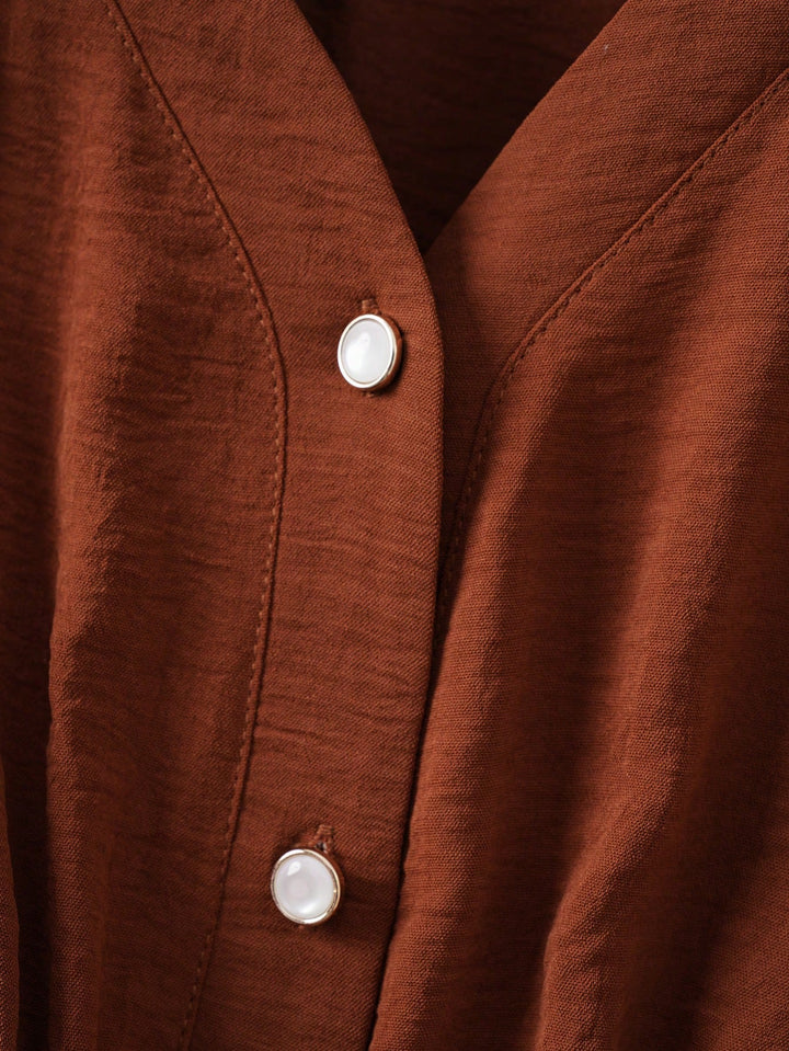 Bluza SHEIN, maro