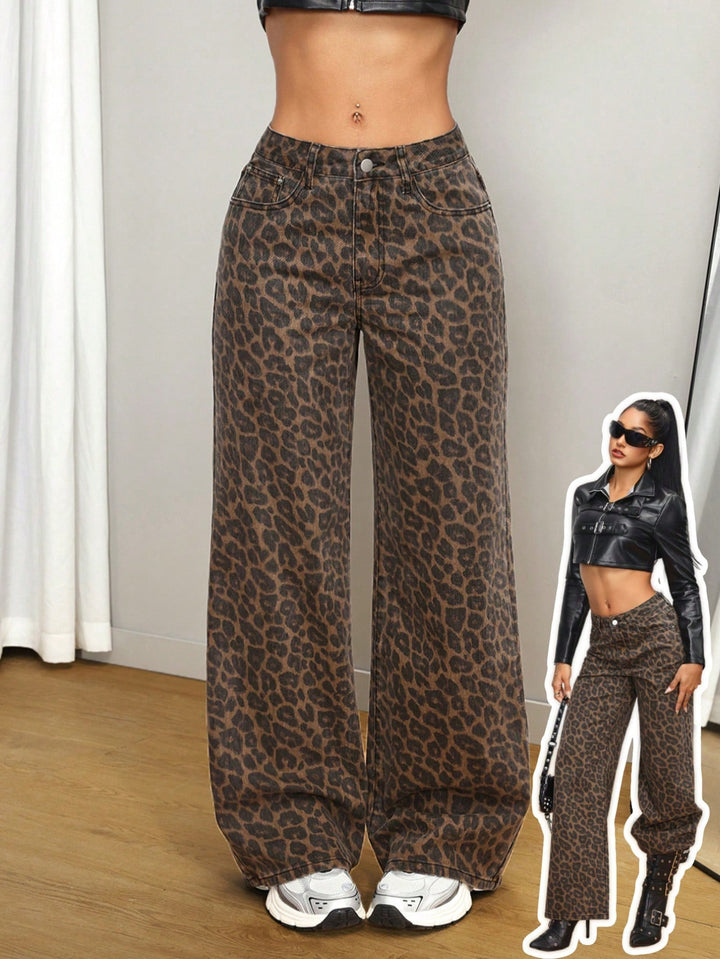 Jeans SHEIN, maro