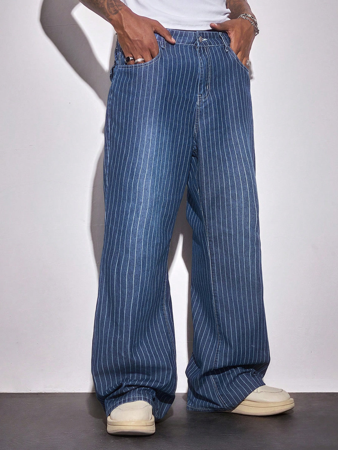 Jeans SHEIN, albastru