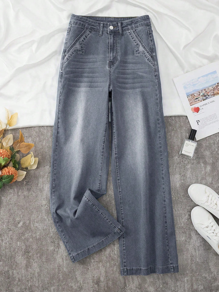 Jeans SHEIN, gri