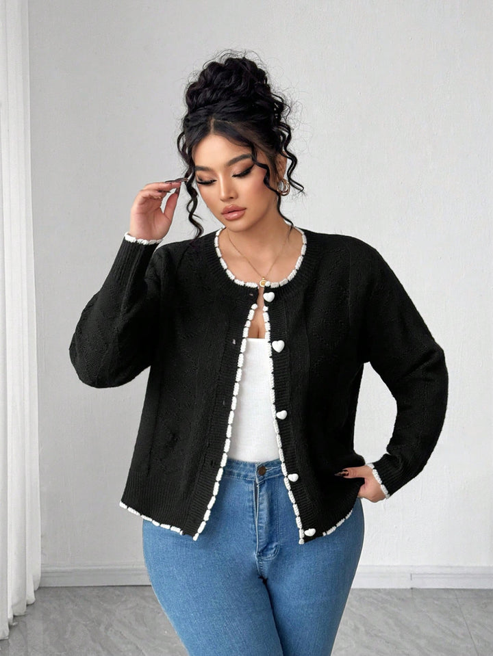 Cardigan SHEIN, negru