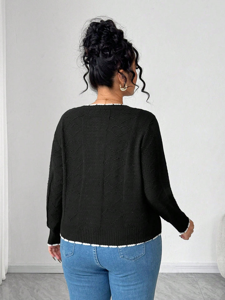 Cardigan SHEIN, negru