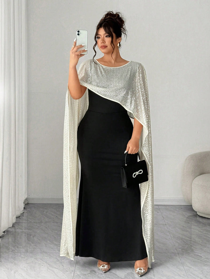 Rochie maxi SHEIN, mix culori