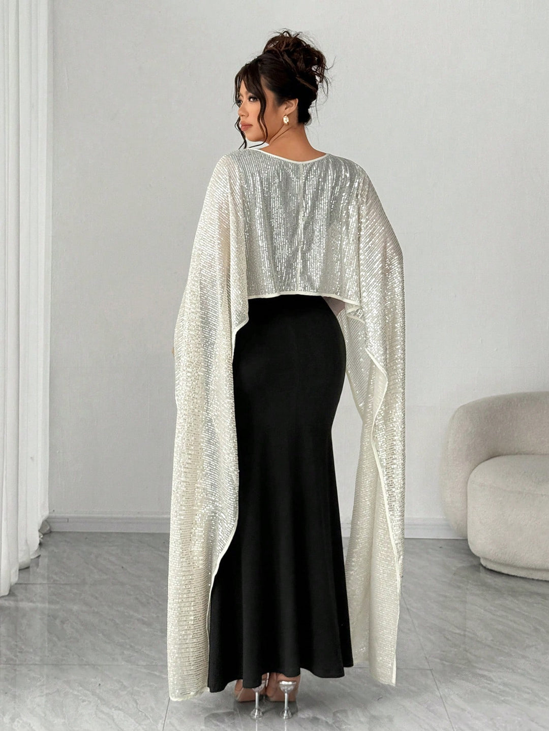 Rochie maxi SHEIN, mix culori