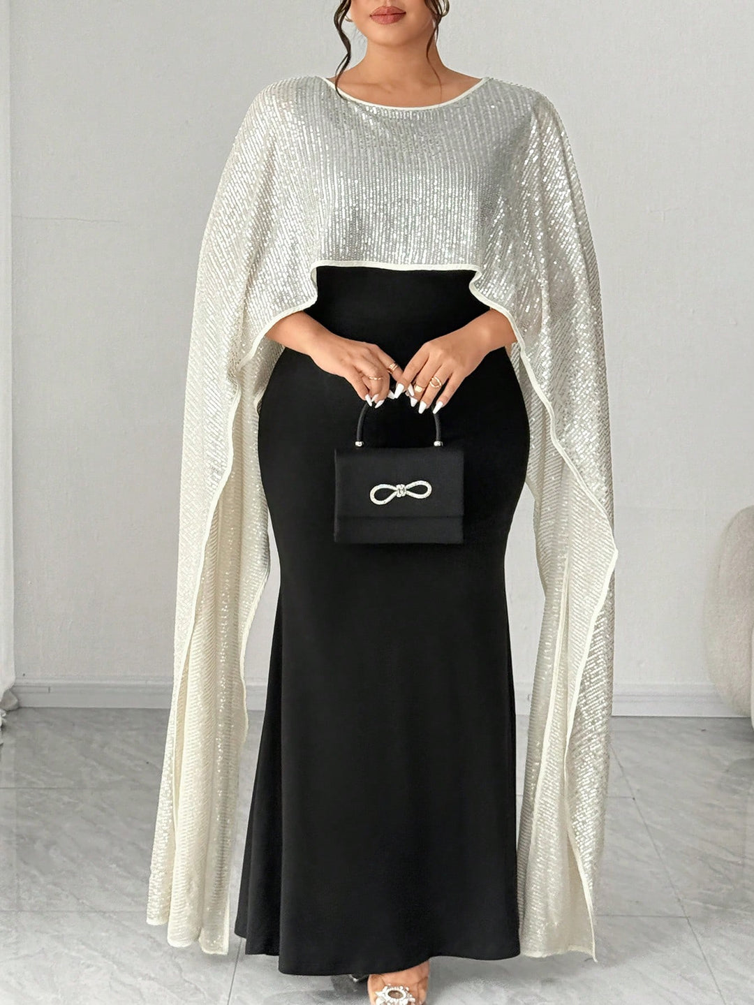 Rochie maxi SHEIN, mix culori