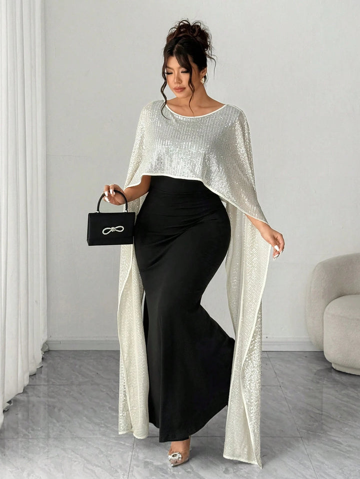 Rochie maxi SHEIN, mix culori
