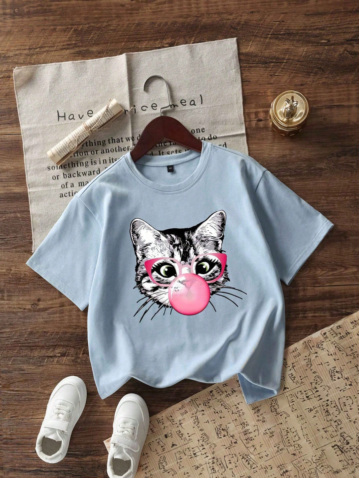 Tricou SHEIN, albastru