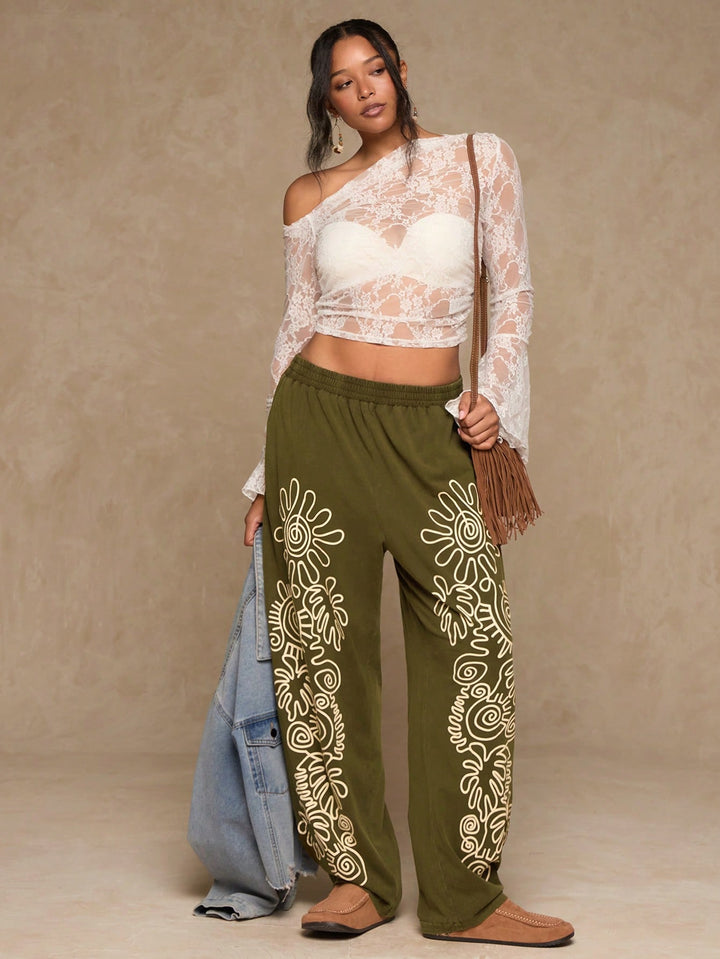 Pantaloni SHEIN, kaki