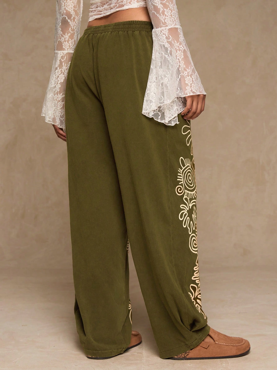 Pantaloni SHEIN, kaki