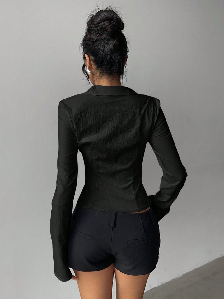 Bluza SHEIN, negru