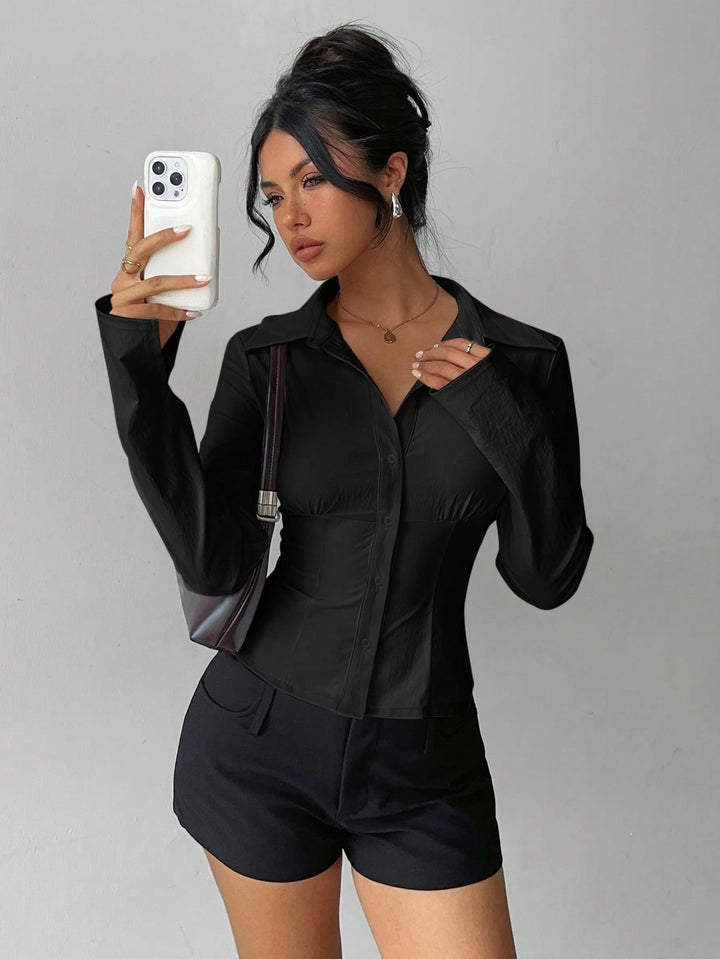 Bluza SHEIN, negru