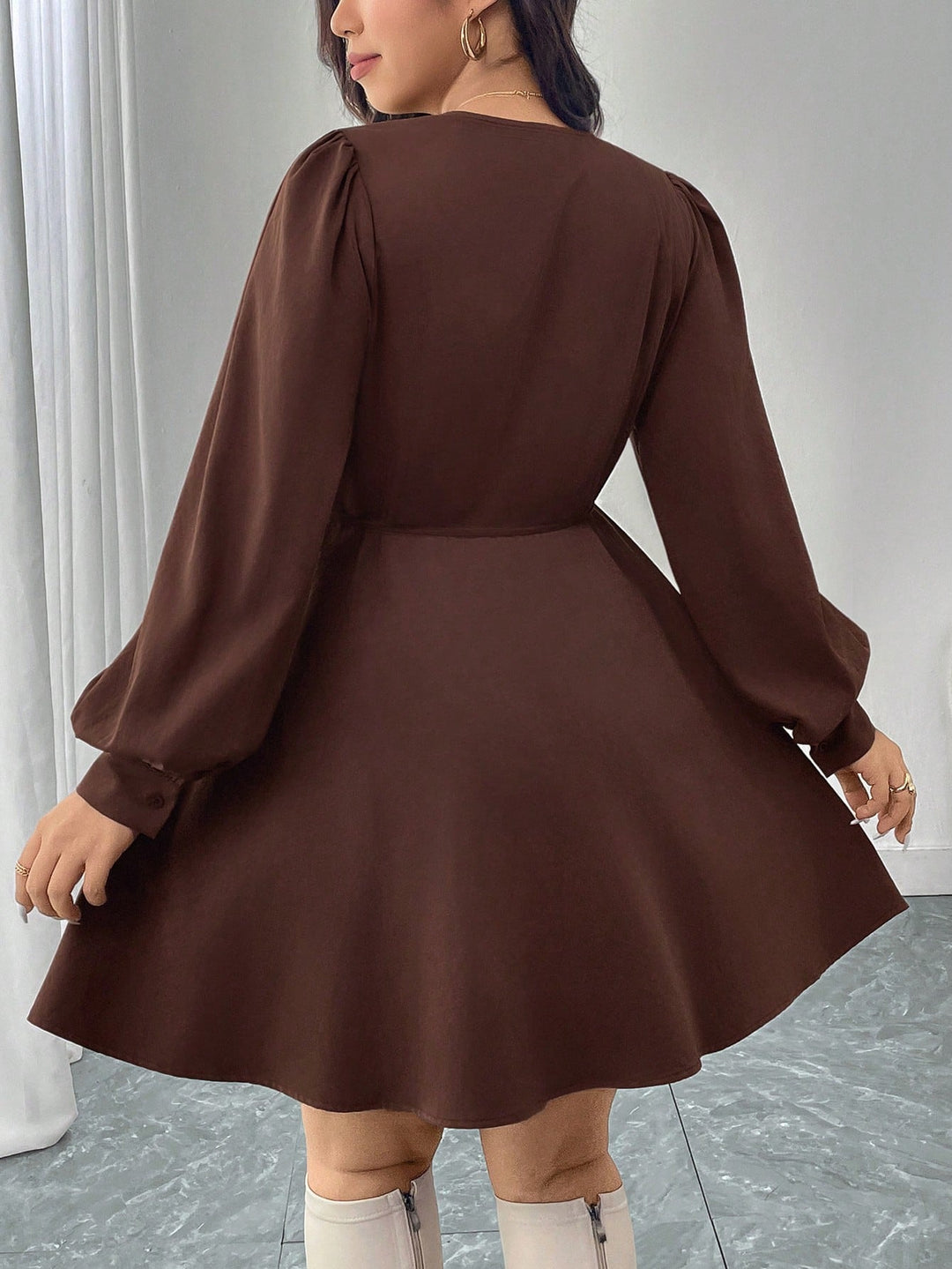 Rochie SHEIN, maro