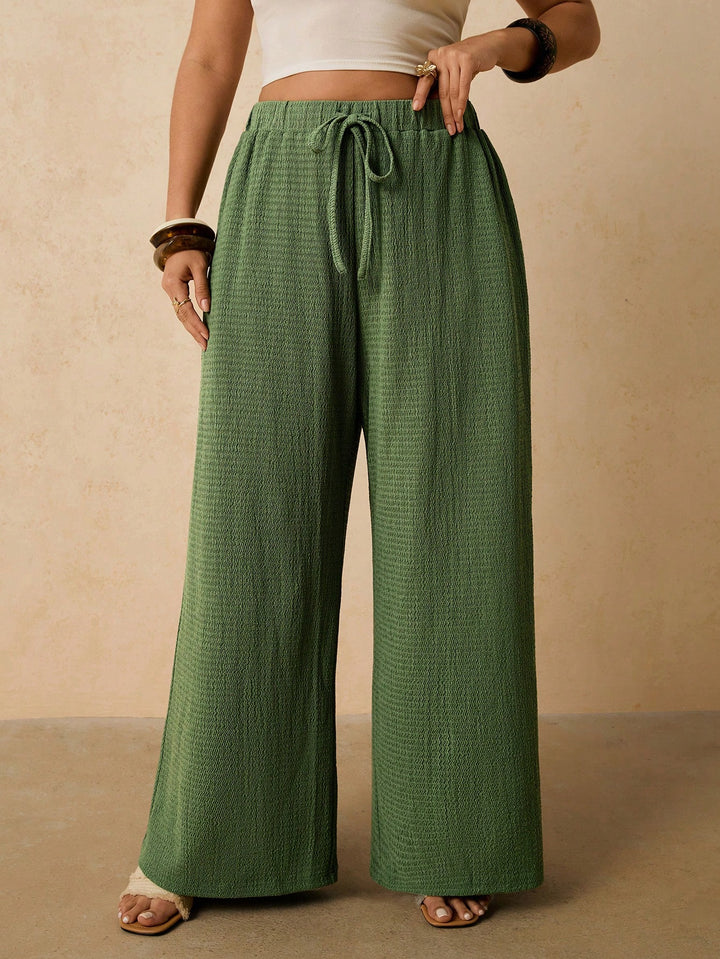 Pantaloni SHEIN, verde