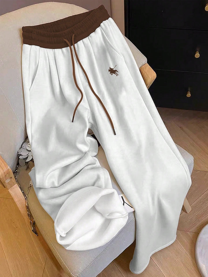 Pantaloni SHEIN, alb