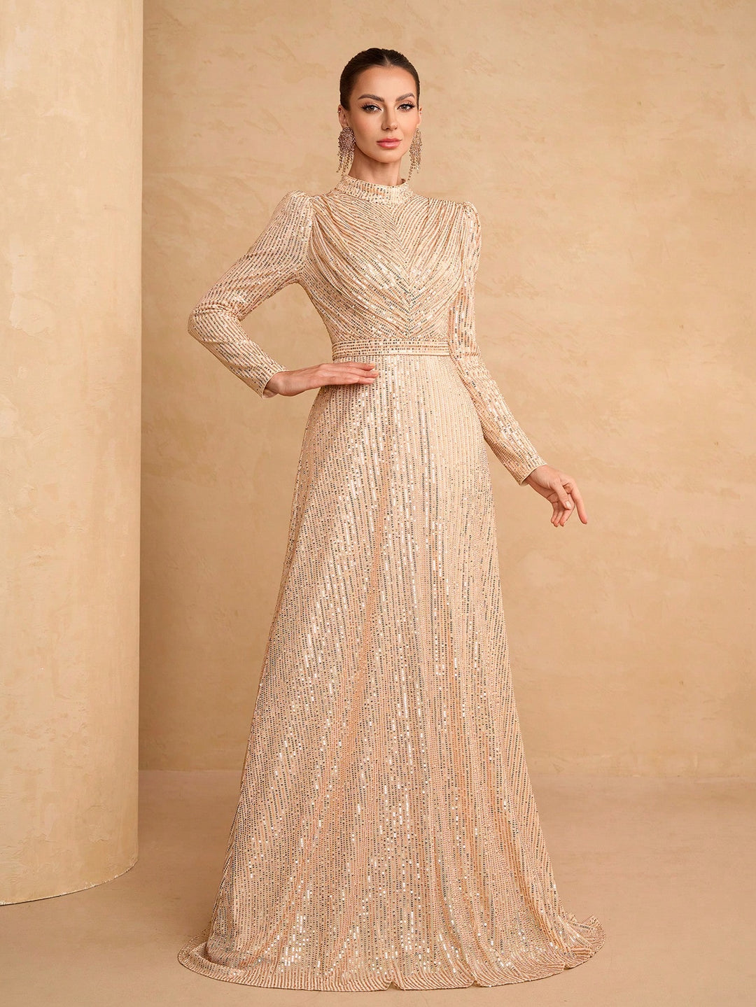 Rochie SHEIN, auriu